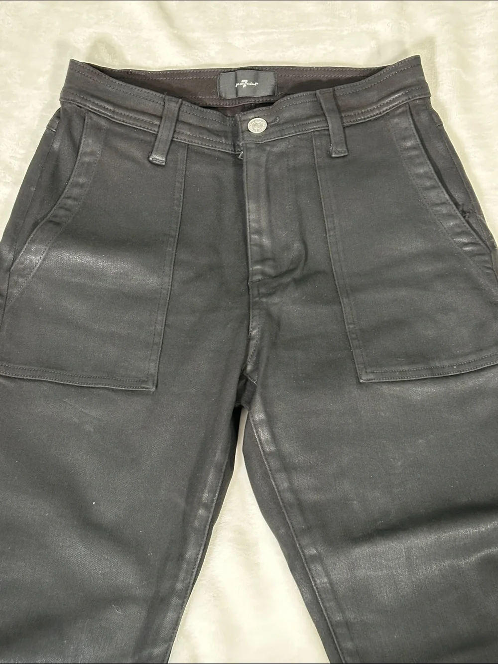 7 For All Mankind black utility